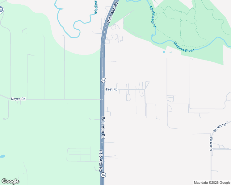 map of restaurants, bars, coffee shops, grocery stores, and more near 3922 Fest Road in San Antonio