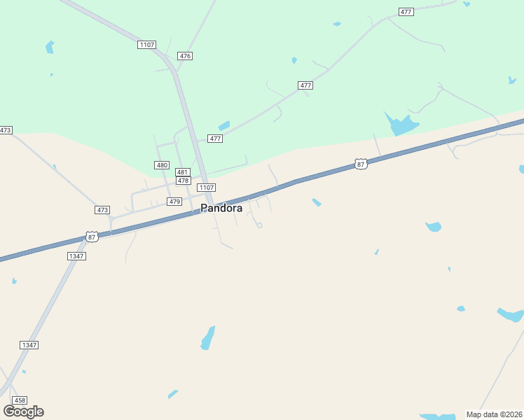 map of restaurants, bars, coffee shops, grocery stores, and more near 8387 U.S. 87 in Stockdale