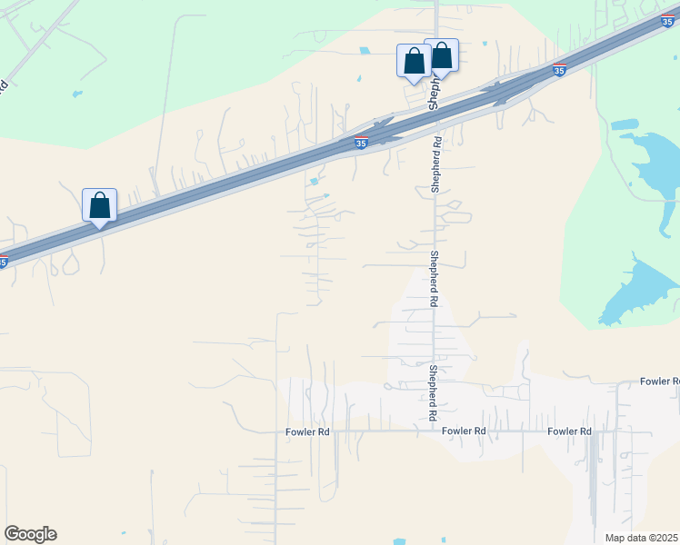 map of restaurants, bars, coffee shops, grocery stores, and more near 17410 Herman J Lane in Atascosa