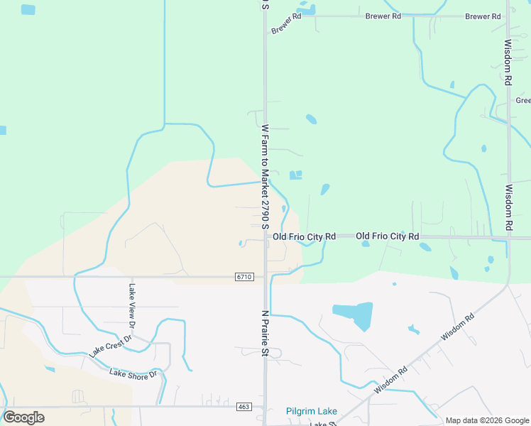 map of restaurants, bars, coffee shops, grocery stores, and more near 13236 West Farm to Market 2790 South in Lytle
