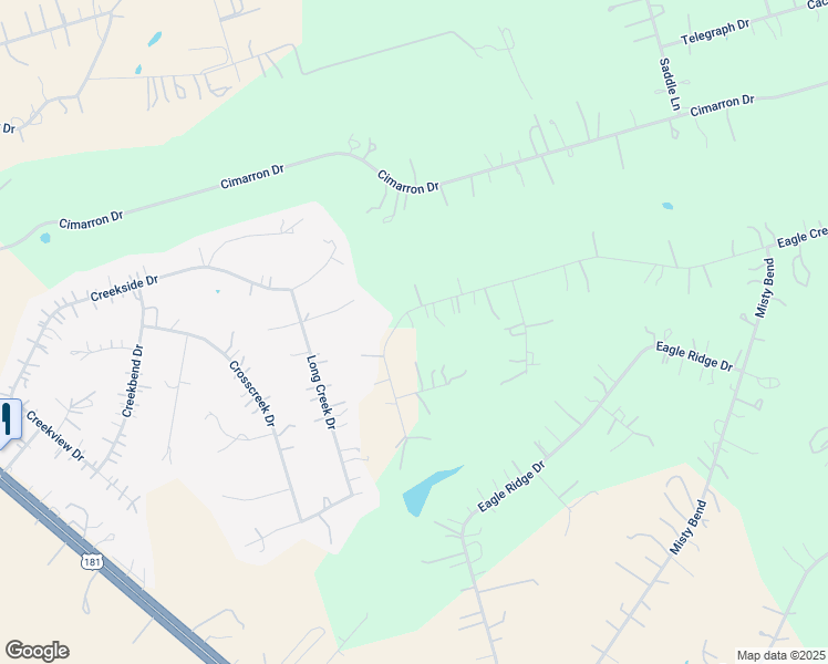 map of restaurants, bars, coffee shops, grocery stores, and more near 1231 Eagle Creek Drive in Floresville