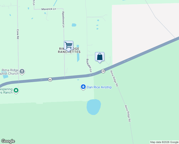 map of restaurants, bars, coffee shops, grocery stores, and more near 17 Buckskin Lane in Ormond Beach
