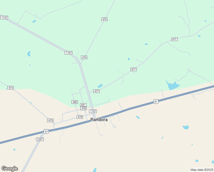 map of restaurants, bars, coffee shops, grocery stores, and more near 206 County Road 477 in Stockdale
