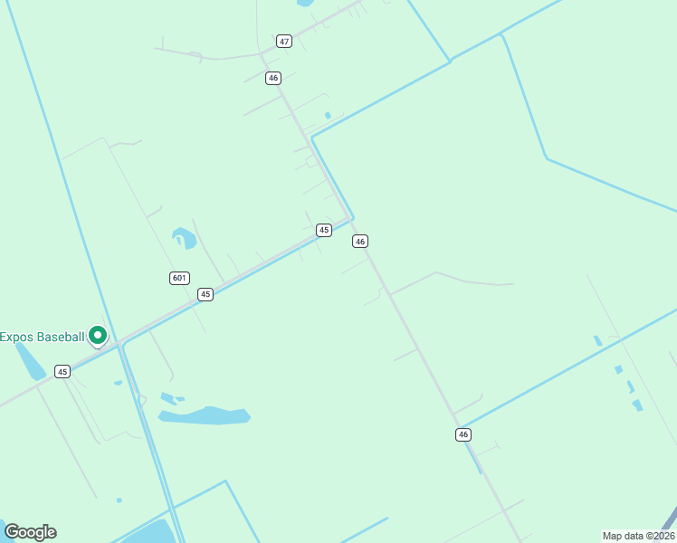 map of restaurants, bars, coffee shops, grocery stores, and more near 23310 County Road 46 in Angleton