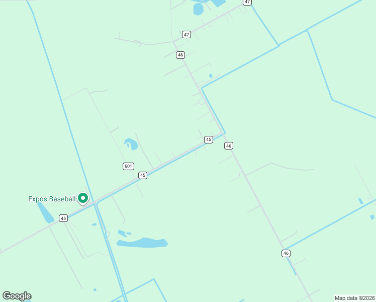 map of restaurants, bars, coffee shops, grocery stores, and more near 5521 County Road 45 in Angleton