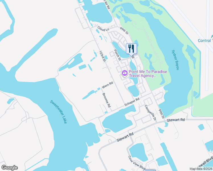 map of restaurants, bars, coffee shops, grocery stores, and more near in Galveston