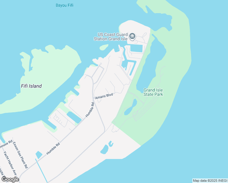 map of restaurants, bars, coffee shops, grocery stores, and more near 3016 Rebecca Lane in Grand Isle