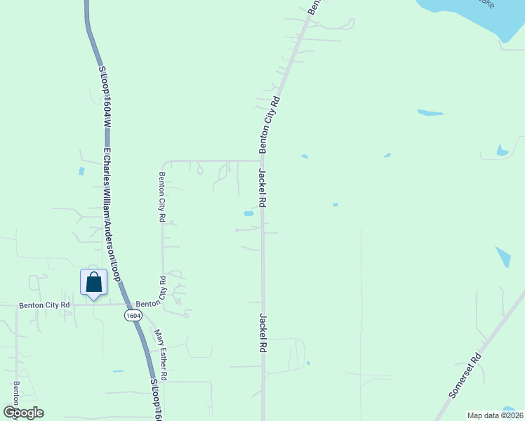 map of restaurants, bars, coffee shops, grocery stores, and more near 16545 Jackel Road in Von Ormy