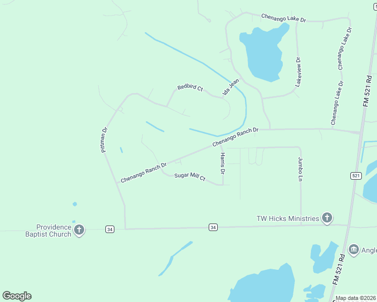 map of restaurants, bars, coffee shops, grocery stores, and more near 903 Chenango Ranch Drive in Angleton