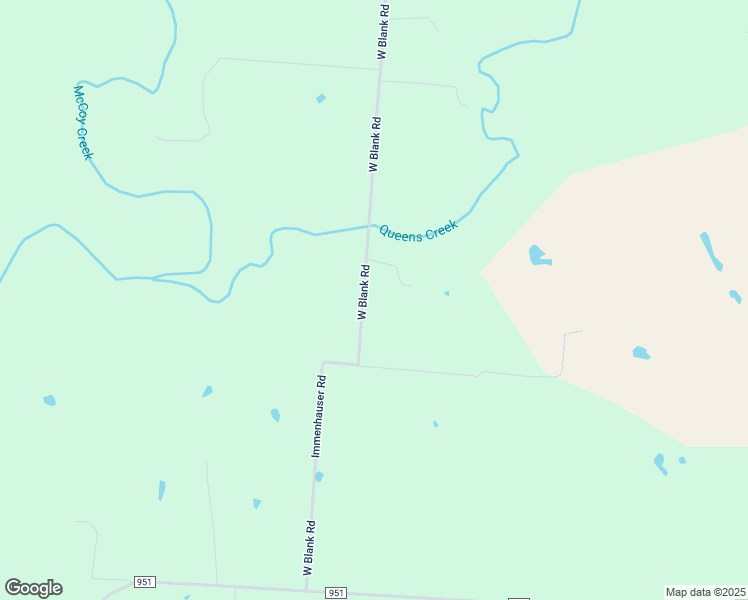 map of restaurants, bars, coffee shops, grocery stores, and more near 1513 Immenhauser Road in Yoakum