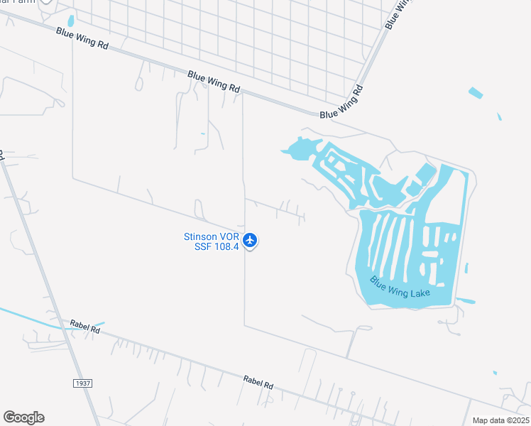 map of restaurants, bars, coffee shops, grocery stores, and more near 2900 Blue Wing Road in San Antonio