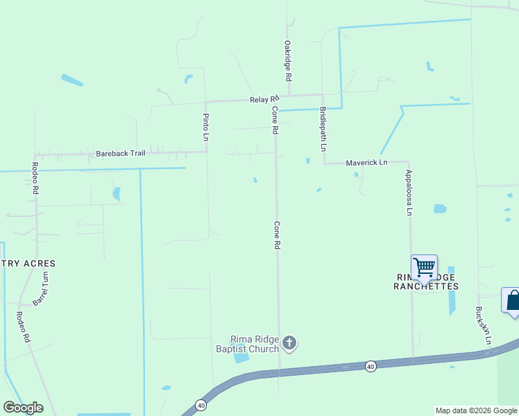 map of restaurants, bars, coffee shops, grocery stores, and more near 158 Cone Road in Ormond Beach
