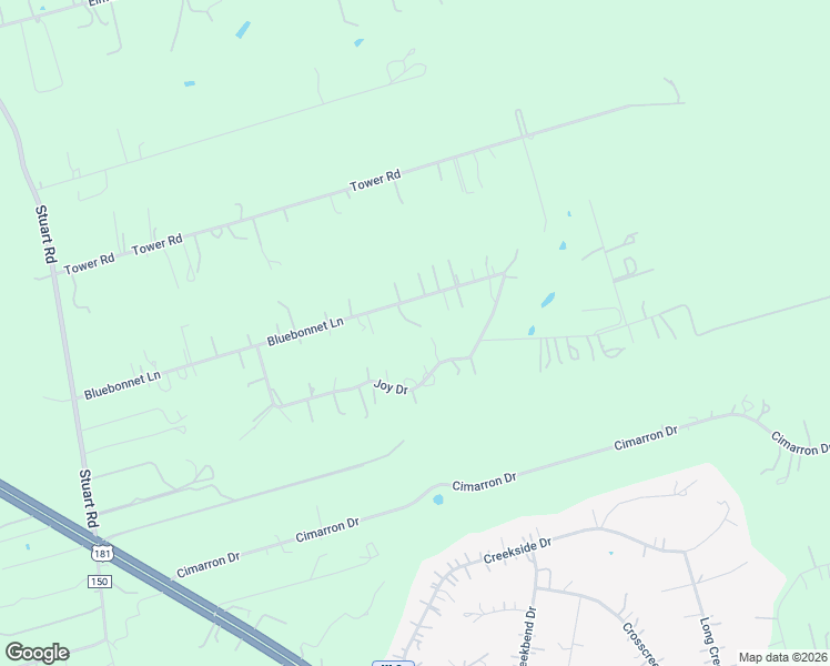 map of restaurants, bars, coffee shops, grocery stores, and more near 333 Joy Drive in San Antonio