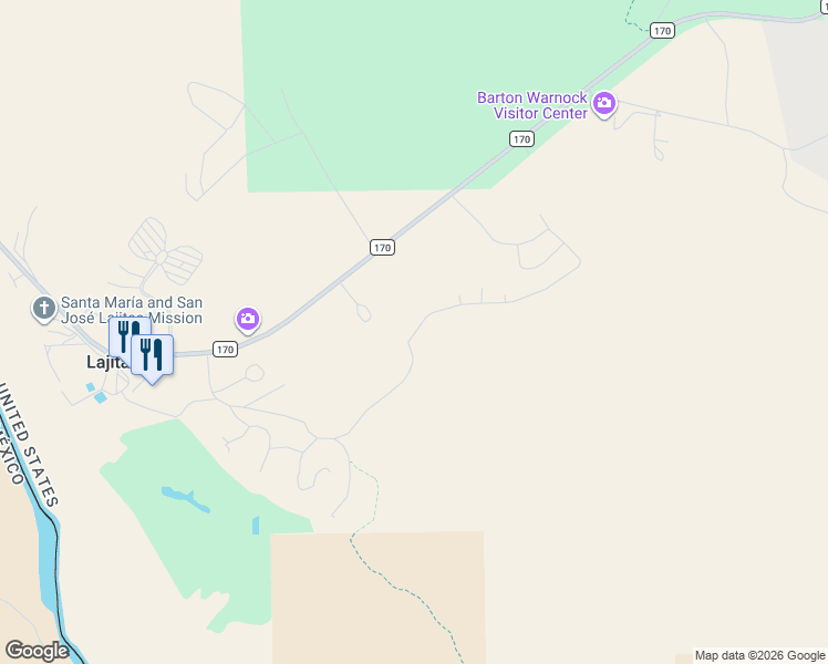 map of restaurants, bars, coffee shops, grocery stores, and more near 133 Comanche Mesa in Brewster County