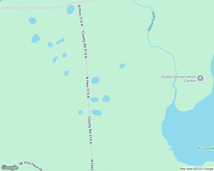 map of restaurants, bars, coffee shops, grocery stores, and more near 16387 Northeast 73rd Street in Silver Springs
