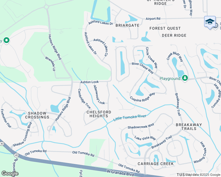 map of restaurants, bars, coffee shops, grocery stores, and more near 12 Foxcroft Run in Ormond Beach
