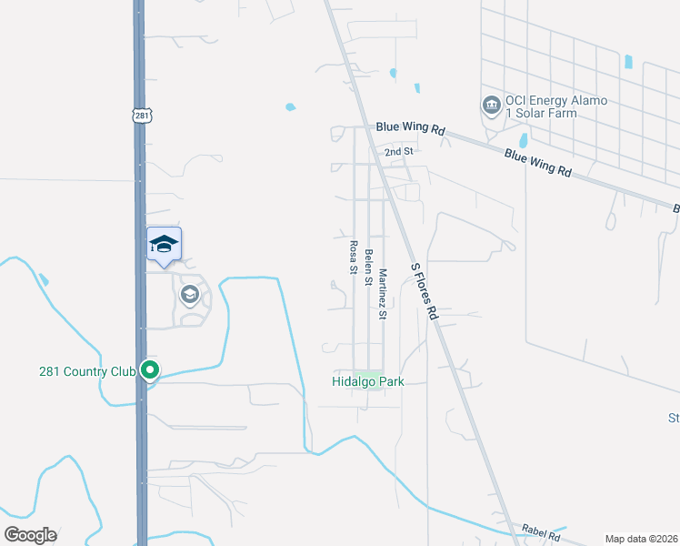 map of restaurants, bars, coffee shops, grocery stores, and more near 1990 Guadalajara Avenue in San Antonio