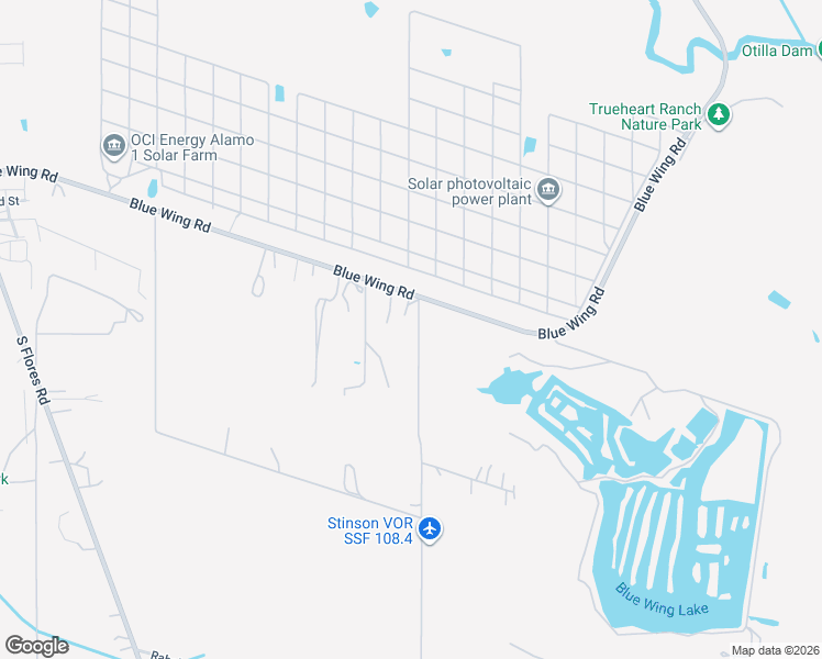 map of restaurants, bars, coffee shops, grocery stores, and more near Lamm Road in San Antonio