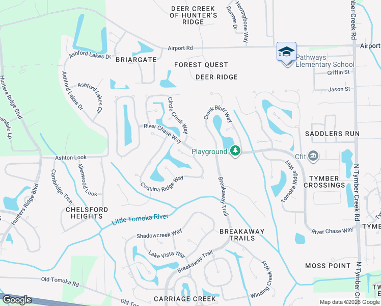 map of restaurants, bars, coffee shops, grocery stores, and more near 8 Fox Cliff Way in Ormond Beach