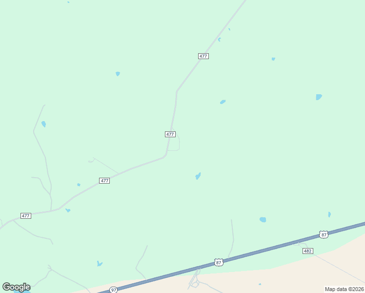 map of restaurants, bars, coffee shops, grocery stores, and more near 1724 County Road 477 in Stockdale