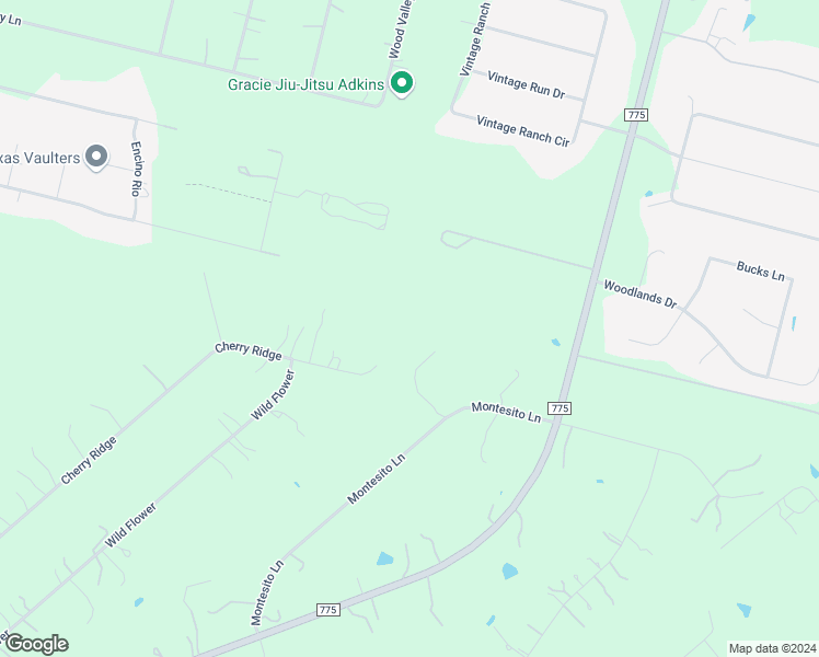 map of restaurants, bars, coffee shops, grocery stores, and more near 717 Cherry Ridge in Floresville