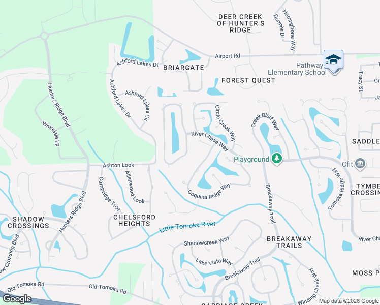 map of restaurants, bars, coffee shops, grocery stores, and more near 167 Deep Woods Way in Ormond Beach