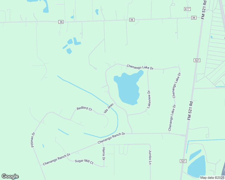 map of restaurants, bars, coffee shops, grocery stores, and more near 21510 Chenango Lake Drive in Angleton