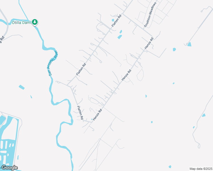 map of restaurants, bars, coffee shops, grocery stores, and more near 15777 Henze Road in San Antonio