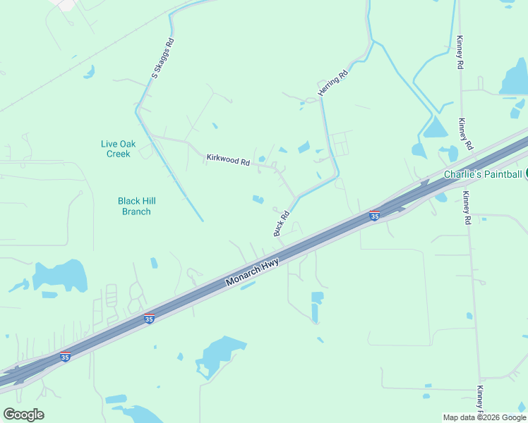 map of restaurants, bars, coffee shops, grocery stores, and more near 15615 Buck Road in Atascosa