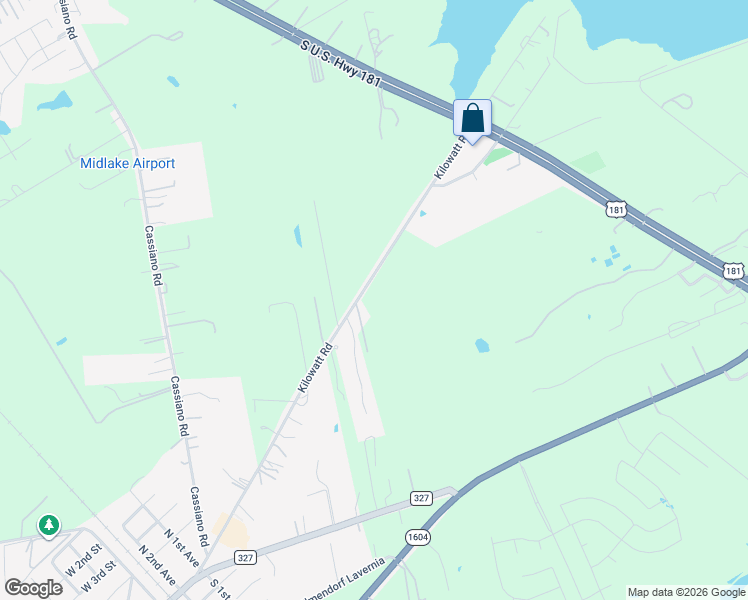 map of restaurants, bars, coffee shops, grocery stores, and more near 15420 Kilowatt Road in Elmendorf