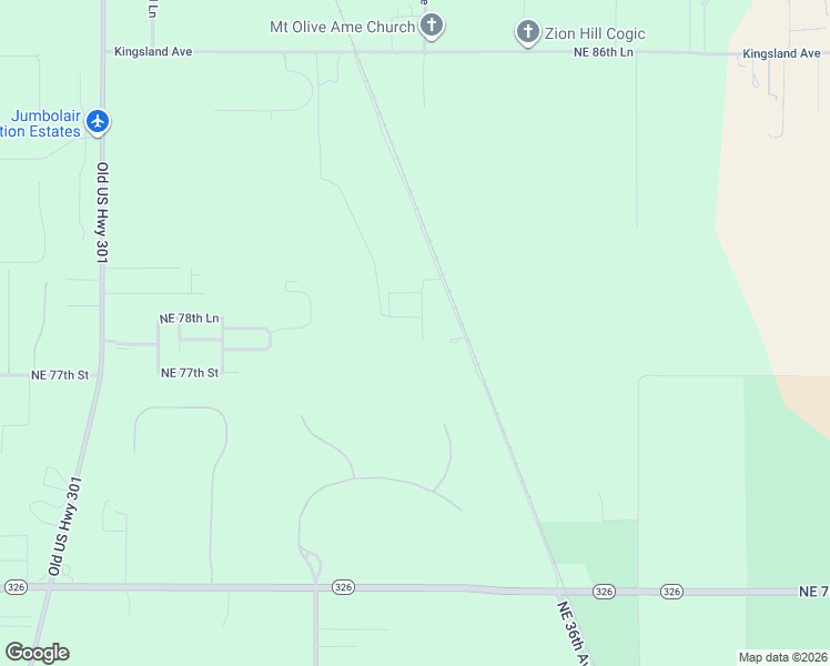 map of restaurants, bars, coffee shops, grocery stores, and more near 7820 Northeast 27 Terrace in Anthony