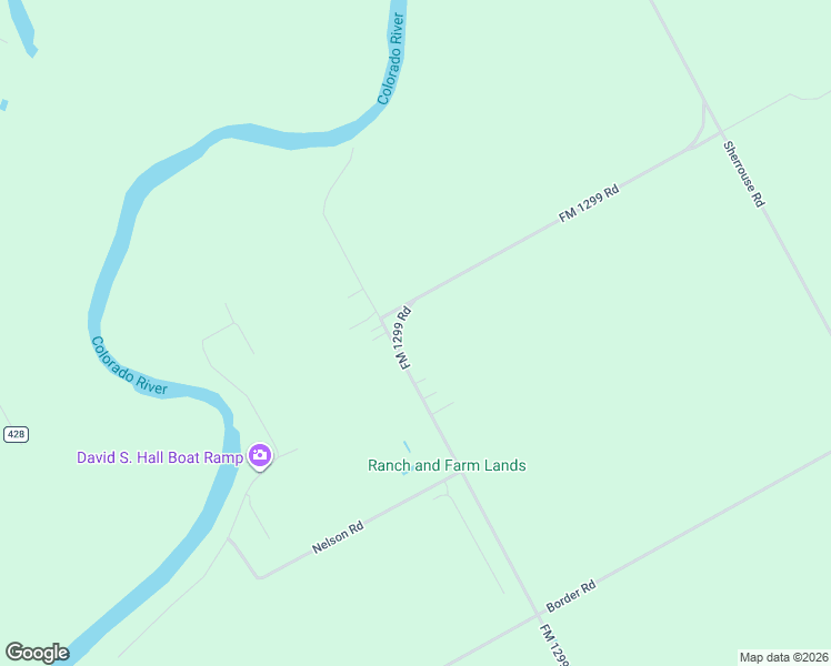 map of restaurants, bars, coffee shops, grocery stores, and more near 3831 FM 1299 Road in Wharton