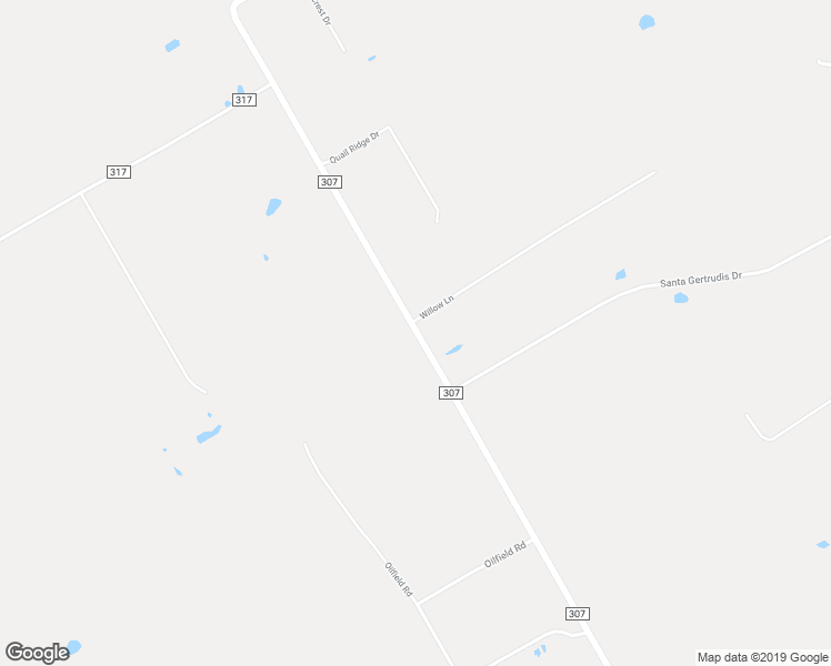 map of restaurants, bars, coffee shops, grocery stores, and more near 4149 County Road 307 in Sutherland Springs