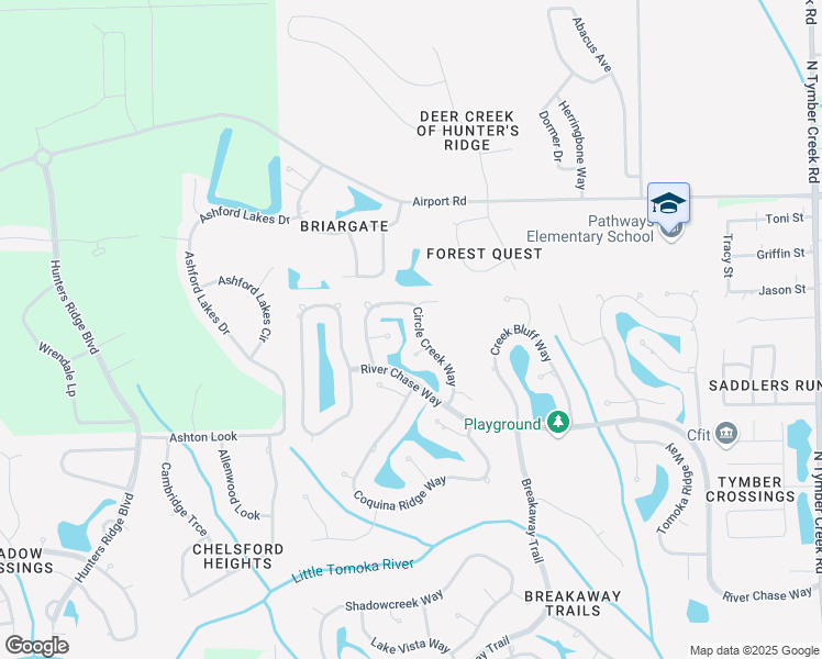 map of restaurants, bars, coffee shops, grocery stores, and more near 30 Circle Creek Way in Ormond Beach