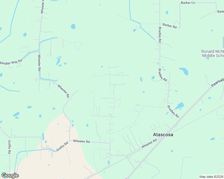 map of restaurants, bars, coffee shops, grocery stores, and more near in Atascosa