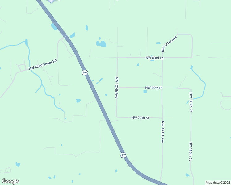 map of restaurants, bars, coffee shops, grocery stores, and more near 12675 U.S. 27 in Ocala