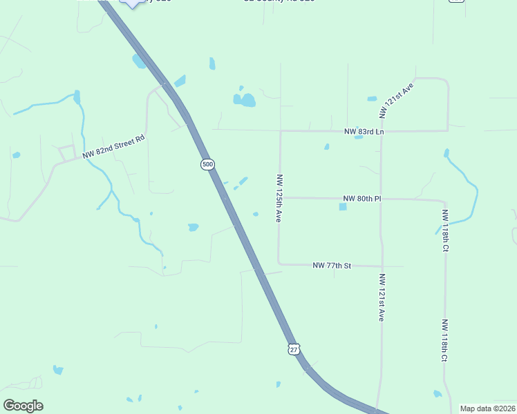 map of restaurants, bars, coffee shops, grocery stores, and more near 12675 U.S. 27 in Ocala