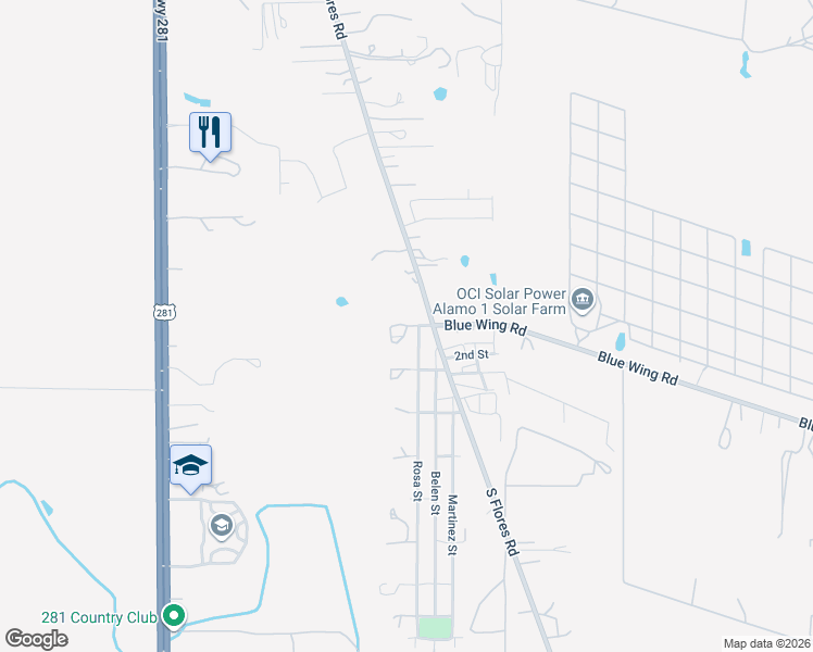 map of restaurants, bars, coffee shops, grocery stores, and more near 3835 San Antonio Avenue in San Antonio