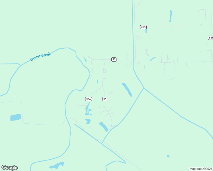 map of restaurants, bars, coffee shops, grocery stores, and more near 3603 County Road 36 in Angleton