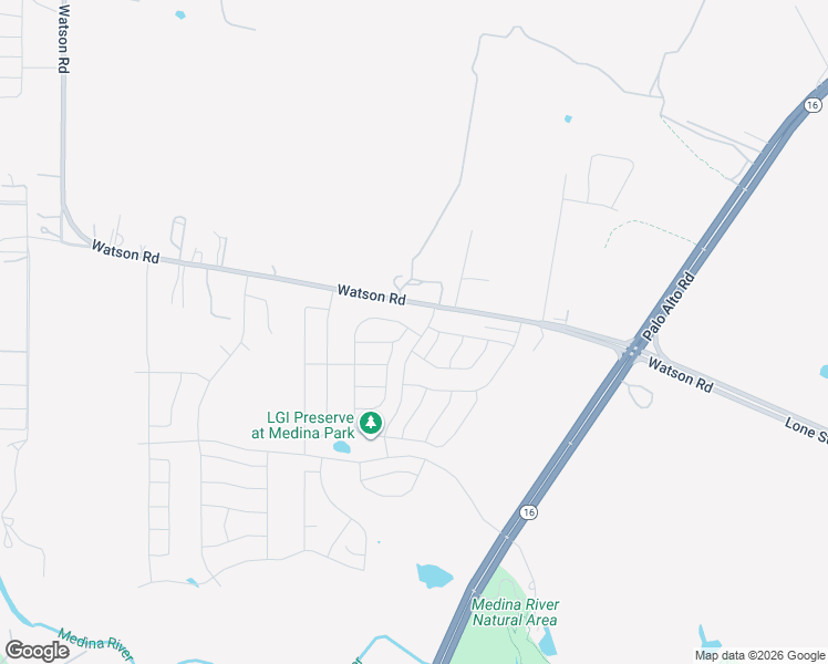 map of restaurants, bars, coffee shops, grocery stores, and more near 15355 Alderbrook Point in San Antonio