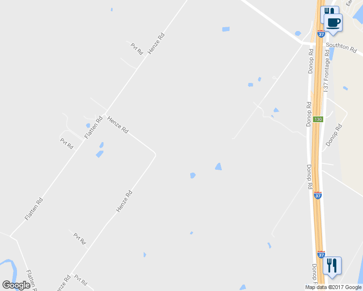 map of restaurants, bars, coffee shops, grocery stores, and more near 14956 Henze Road in San Antonio