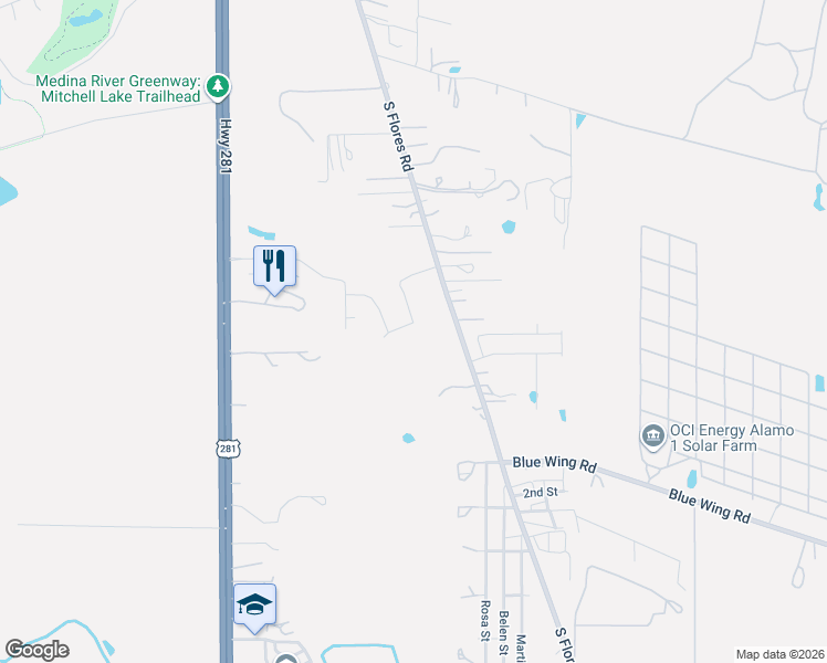 map of restaurants, bars, coffee shops, grocery stores, and more near 14560 Farm to Market Road 1937 in San Antonio
