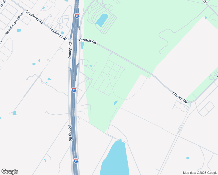 map of restaurants, bars, coffee shops, grocery stores, and more near 14545 Donop Road in Elmendorf