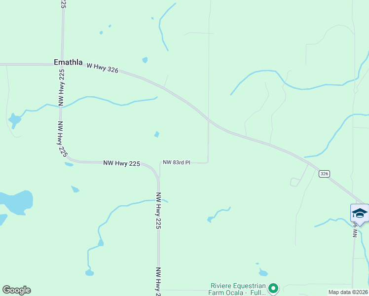 map of restaurants, bars, coffee shops, grocery stores, and more near 9897 Northwest 83rd Place in Ocala