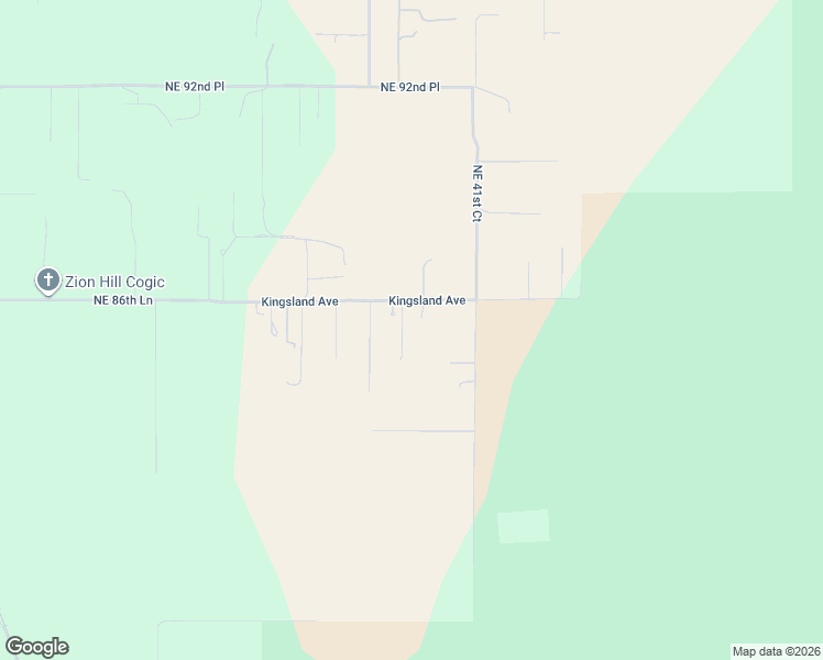 map of restaurants, bars, coffee shops, grocery stores, and more near 3940 Northeast 86th Lane in Anthony
