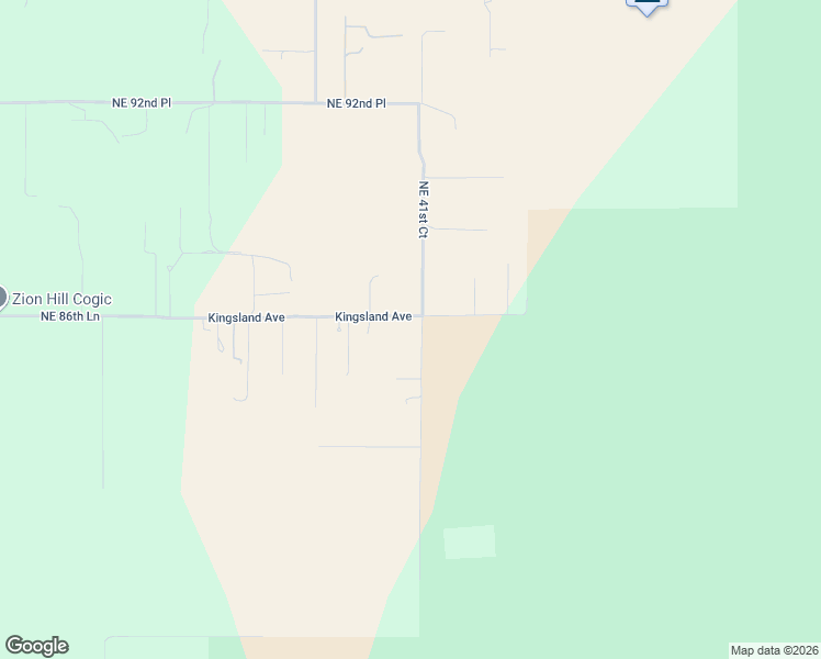 map of restaurants, bars, coffee shops, grocery stores, and more near Northeast 41st Court in Anthony