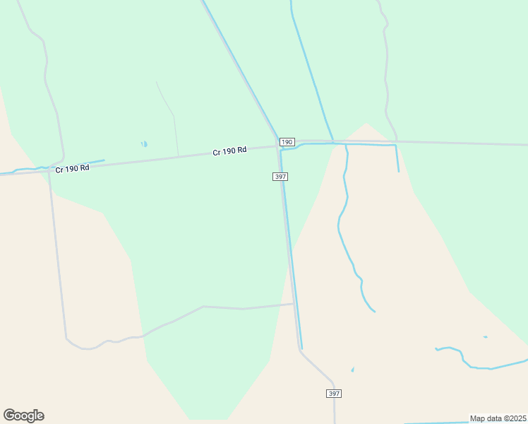 map of restaurants, bars, coffee shops, grocery stores, and more near County Road 397 in Louise