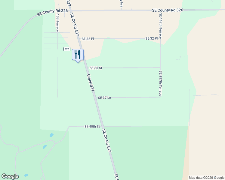 map of restaurants, bars, coffee shops, grocery stores, and more near 11451 Southeast 37 Lane in Morriston