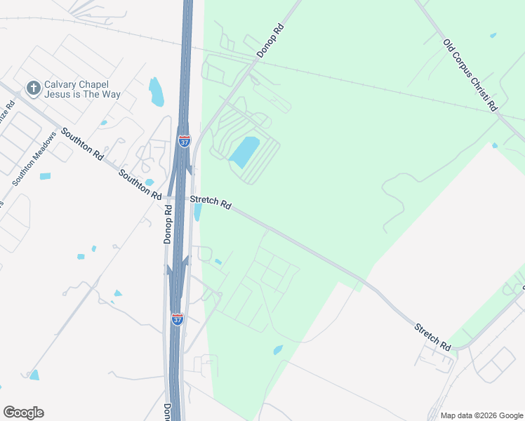 map of restaurants, bars, coffee shops, grocery stores, and more near 14050 Southton Road in Elmendorf