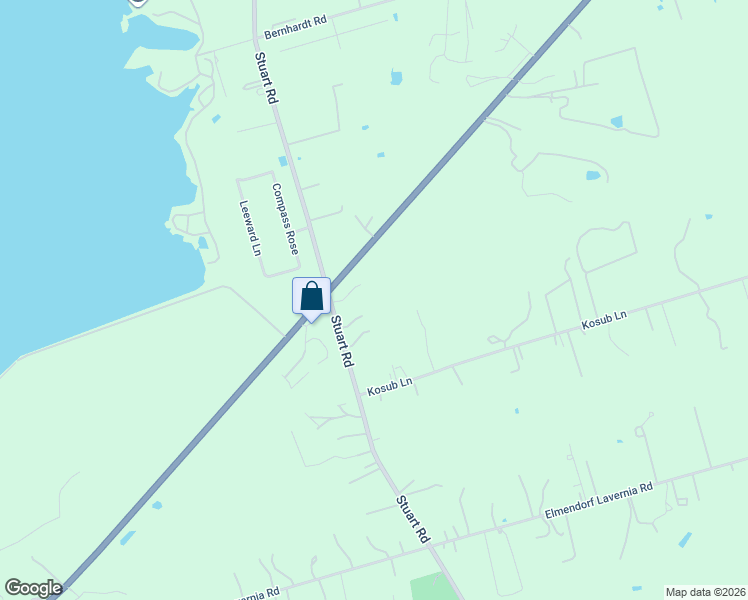 map of restaurants, bars, coffee shops, grocery stores, and more near 14060 Stuart Road in San Antonio